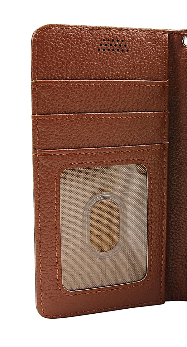 New Standcase Wallet Xiaomi Redmi Note 9 Brun