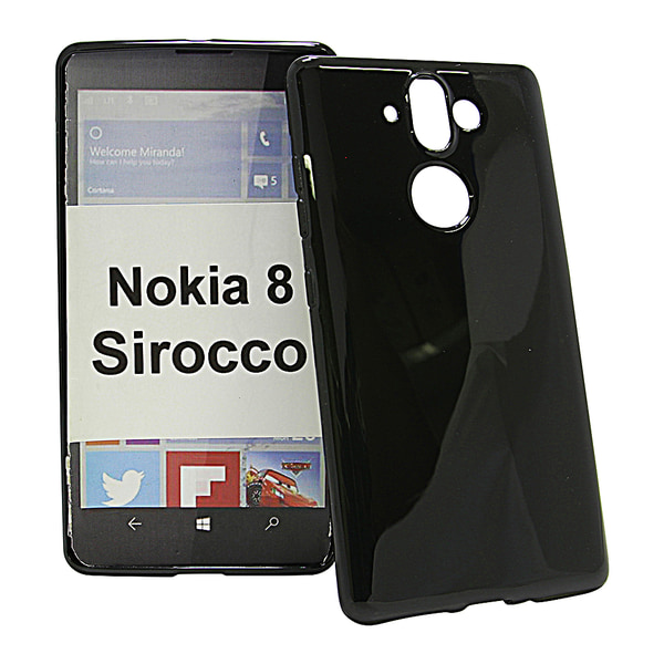 TPU skal Nokia 8 Sirocco Grå