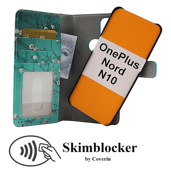 Skimblocker Magnet Designwallet OnePlus Nord N10