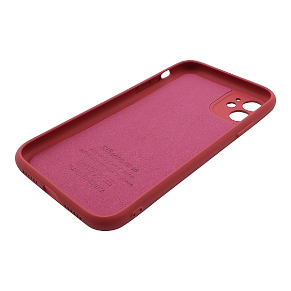 Silikon Skal iPhone 11 (6.1) Röd