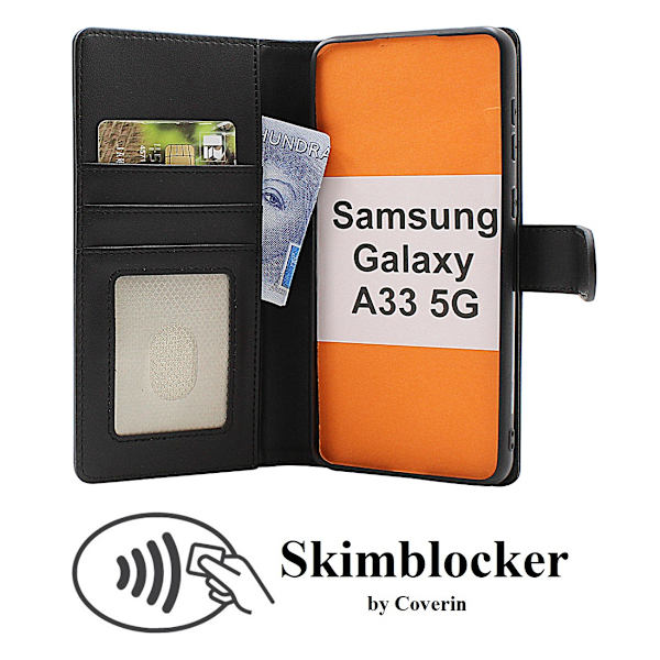 Skimblocker Magnet Fodral Samsung Galaxy A33 5G (SM-A336B)