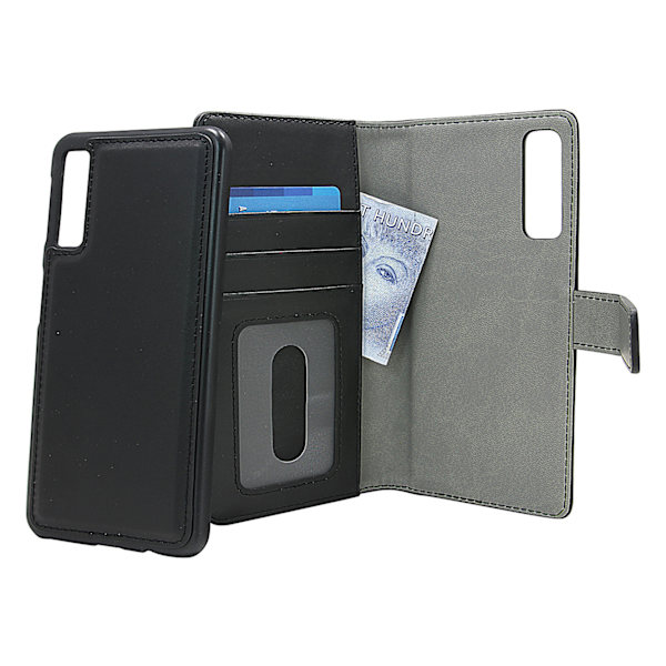 Skimblocker Magnet Wallet Samsung Galaxy A7 2018 (A750FN/DS) Svart