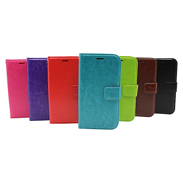 Crazy Horse Wallet Xiaomi Redmi Go Turkos