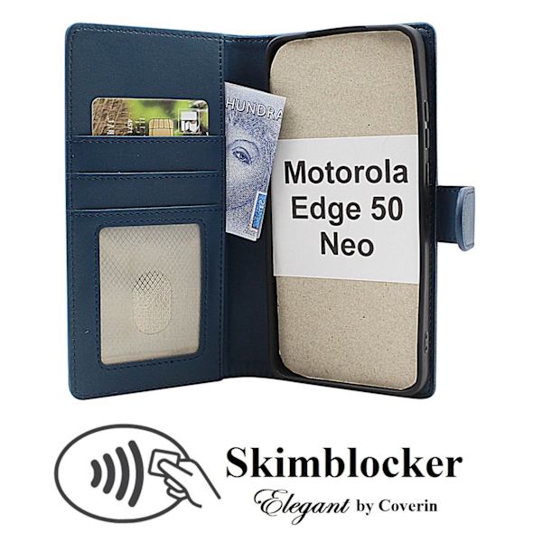 Skimblocker Motorola Edge 50 Neo Plånboksfodral Happy Cherry