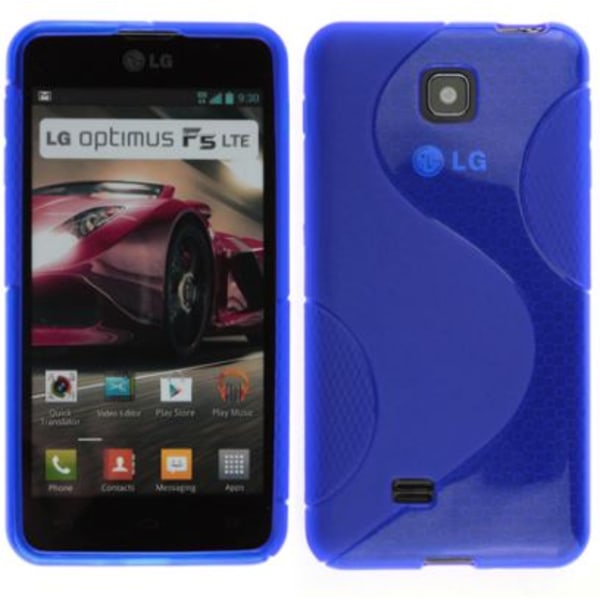 S-line skal LG Optimus F5 (P875) Blå