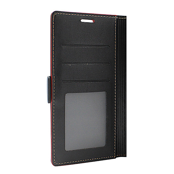 Lyx Standcase Wallet Nokia C22 / C32 Marinblå