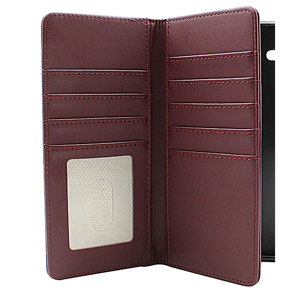 Skimblocker XL Wallet Samsung Galaxy A15 5G Mörkröd