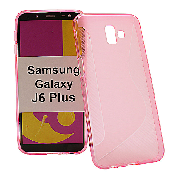 S-Line Skal Samsung Galaxy J6 Plus (J610FN/DS) Svart