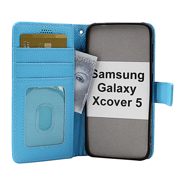 New Standcase Wallet Samsung Galaxy Xcover 5 (SM-G525F) Svart