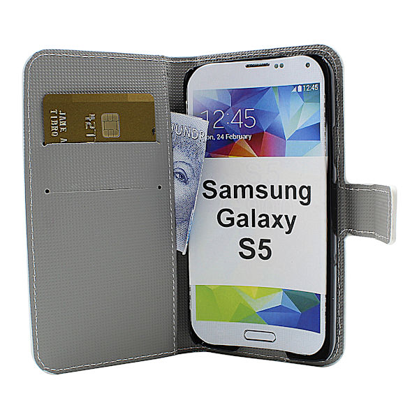 Standcase Wallet Samsung Galaxy S5 / S5 Neo (G900F / G903F)