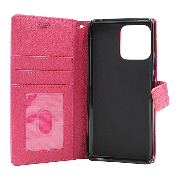 New Standcase Wallet Motorola Edge 40 Pro 5G Ljusblå