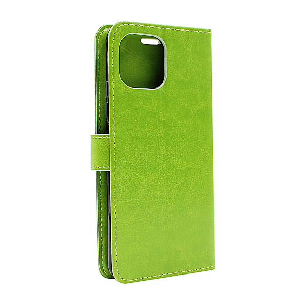 Crazy Horse Wallet Xiaomi 11 Lite NE 5G / 11 Lite 5G NE Svart