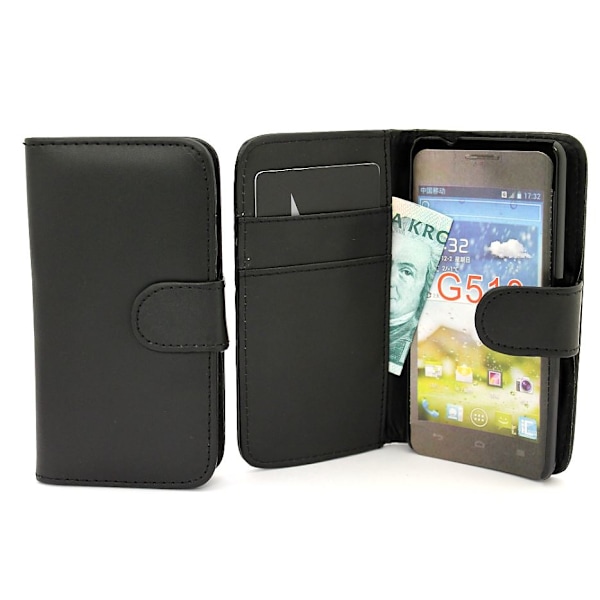 Plånboksfodral Huawei Ascend G510 Svart