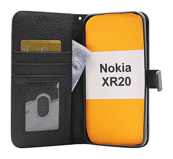 New Standcase Wallet Nokia XR20 Röd