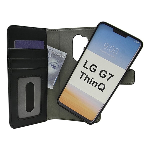Skimblocker Magnet Wallet LG G7 ThinQ (G710M) Lila