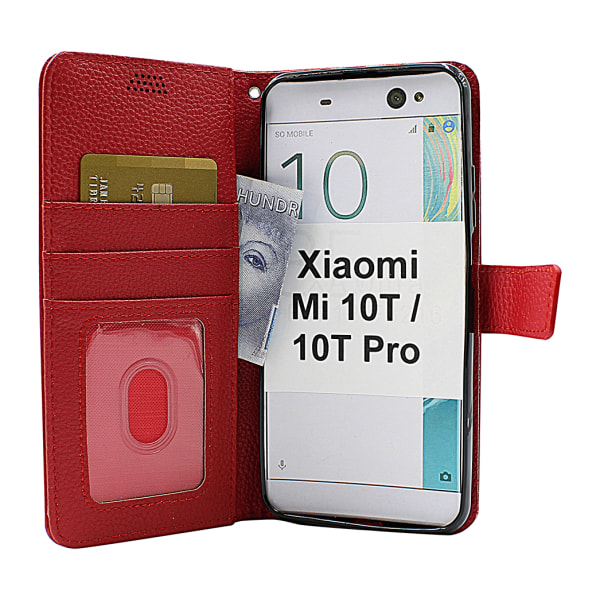 New Standcase Wallet Xiaomi Mi 10T / Mi 10T Pro (Svart) Svart