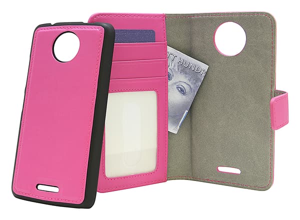 Magnet Wallet Moto C (xt1754) Hotpink