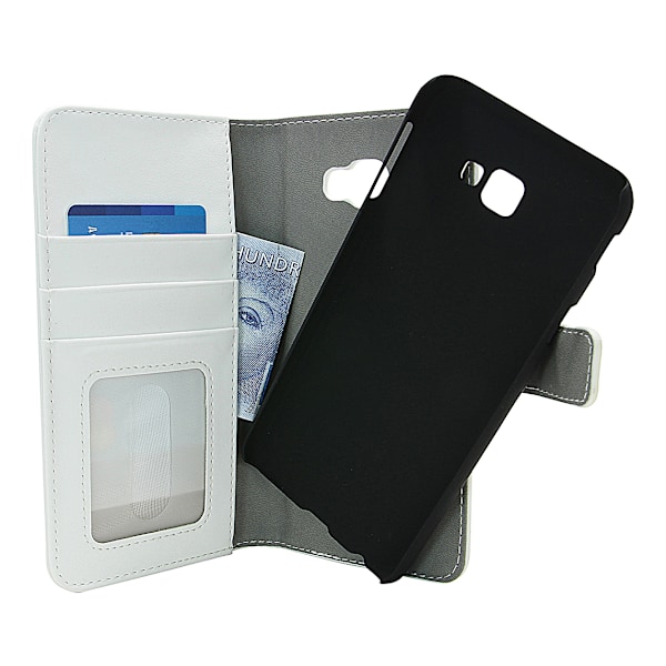 Skimblocker Magnet Wallet Samsung Galaxy J4 Plus (J415FN/DS) Vit