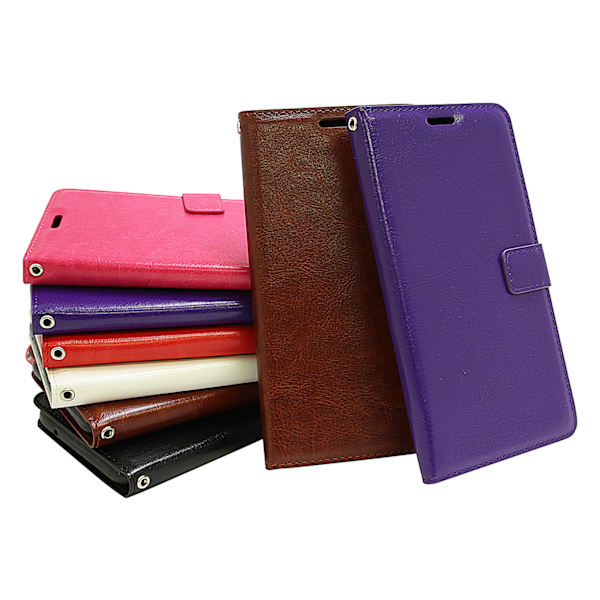 Crazy Horse Wallet OnePlus 6 Brun