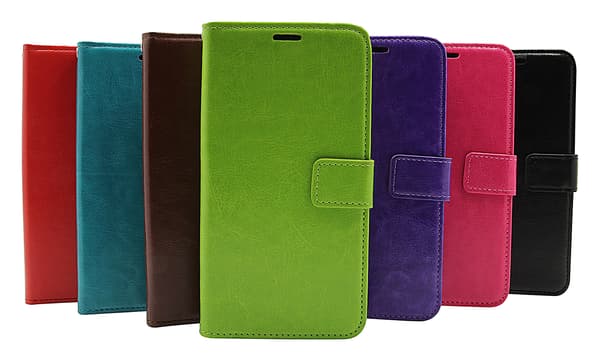 Crazy Horse Wallet Samsung Galaxy A13 (A135F/DS) Grön