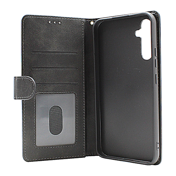 Zipper Standcase Wallet Samsung Galaxy A34 5G Grå