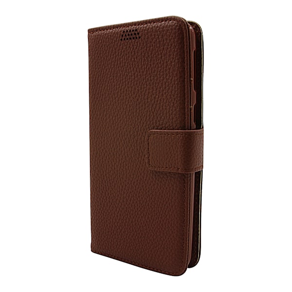 New Standcase Wallet Samsung Galaxy M20 (M205F) Brun