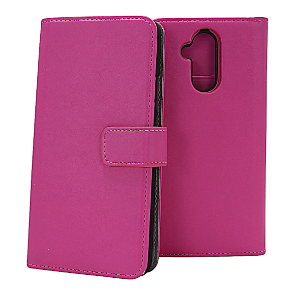 Skimblocker Magnet Wallet Huawei Mate 20 Lite Hotpink