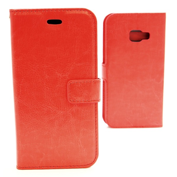 Crazy Horse Wallet Samsung Galaxy A5 2017 (A520F) Röd