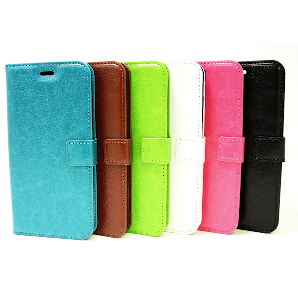 Crazy Horse Wallet iPhone 7 Plus Turkos