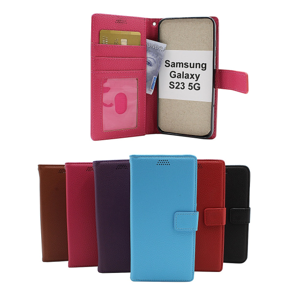 New Standcase Wallet Samsung Galaxy S23 5G Lila