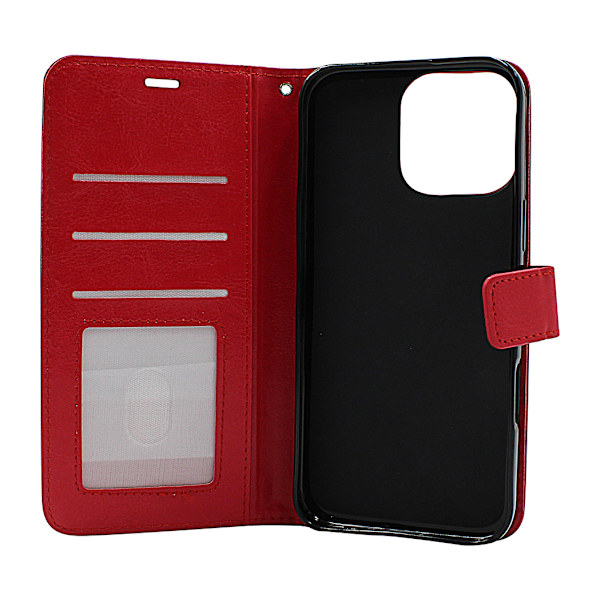 Crazy Horse iPhone 16 Pro Max Plånboksfodral Brun