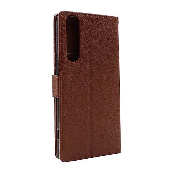 New Standcase Wallet Sony Xperia 1 II (XQ-AT51) Brun