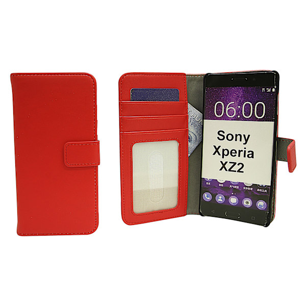 Magnet Wallet Sony Xperia XZ2 (H8266) Röd