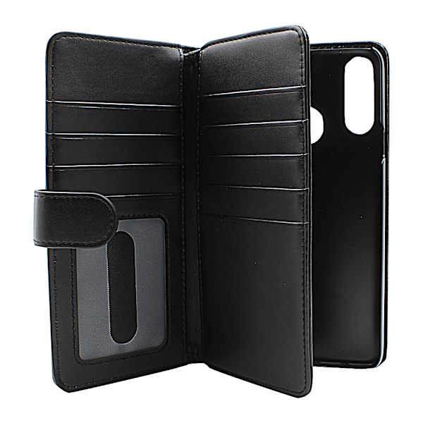 Skimblocker XL Wallet Samsung Galaxy A20s (A207F/DS) (Svart)