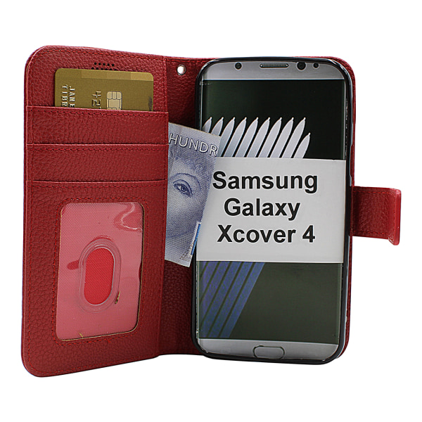 New Standcase Wallet Samsung Galaxy Xcover 4 (G390F) (Lila) Lila