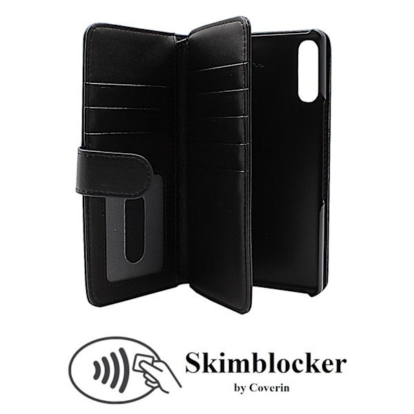 Skimblocker XL Wallet Sony Xperia L4 (Svart)