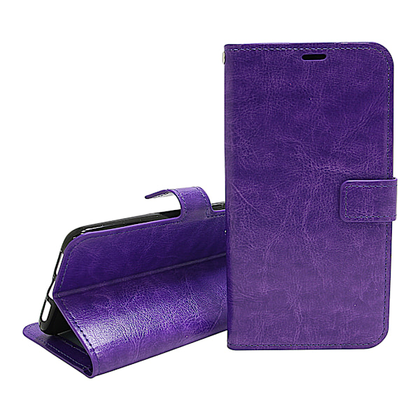 Crazy Horse Wallet Samsung Galaxy J6 Plus (J610FN/DS) Lila