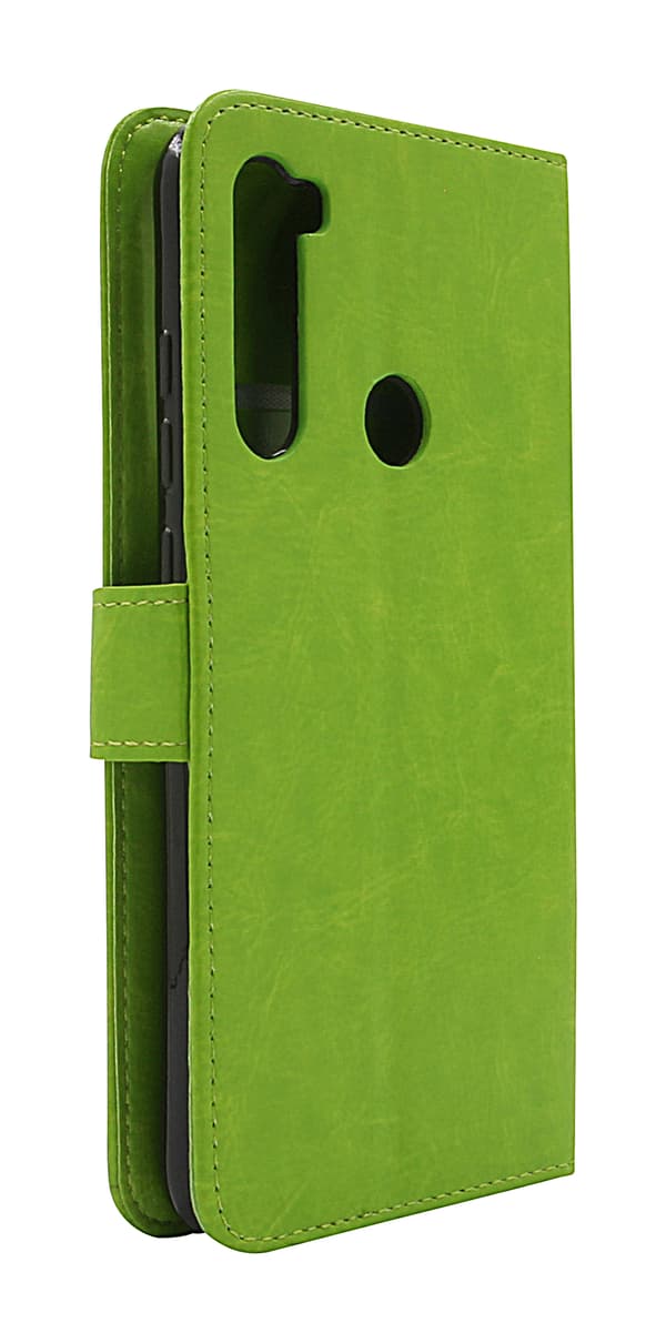 Crazy Horse Wallet Xiaomi Redmi Note 8 Grön