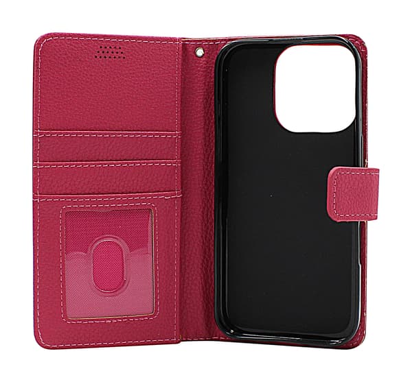 New Standcase iPhone 16 Pro Plånboksfodral Svart