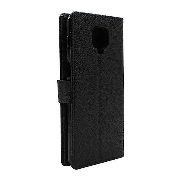 New Standcase Wallet Xiaomi Redmi Note 9s / Note 9 Pro (Svart) Svart