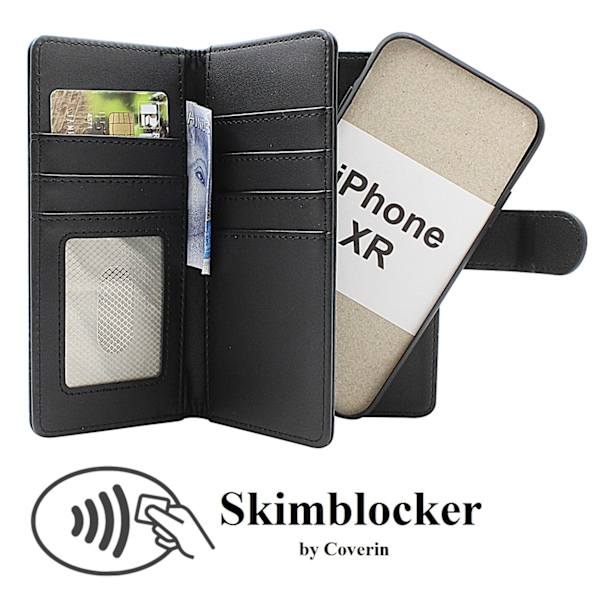 Skimblocker iPhone XR XL Magnet Plånboksfodral