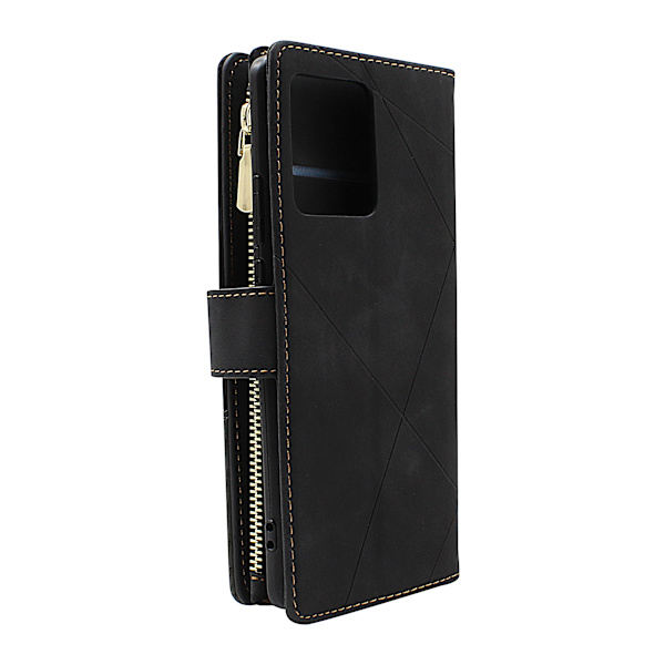 XL Standcase Lyxfodral Motorola Edge 40 5G Svart