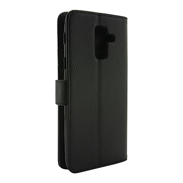 New Standcase Wallet Samsung Galaxy A6+ 2018 (A605FN/DS) Svart