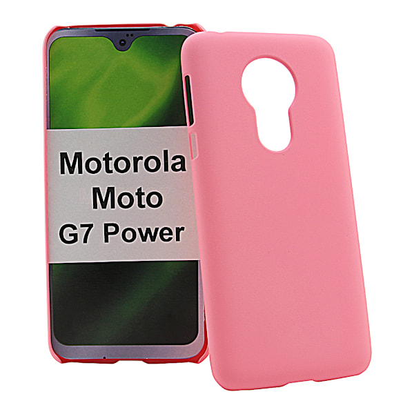 Hardcase Motorola Moto G7 Power Ljusrosa