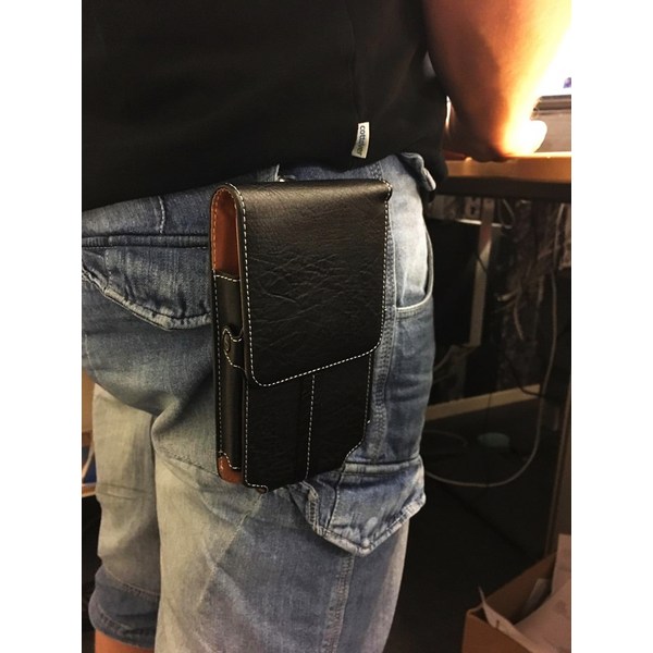 Universal vertikal wallet för bälte