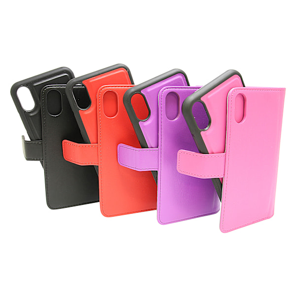 Magnet Wallet iPhone X/Xs Lila