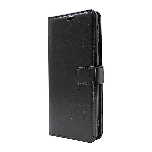 Crazy Horse Wallet Motorola Edge 30 Pro Svart