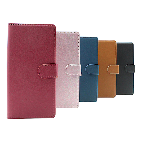 Skimblocker iPhone 17 Plånboksfodral Brandy