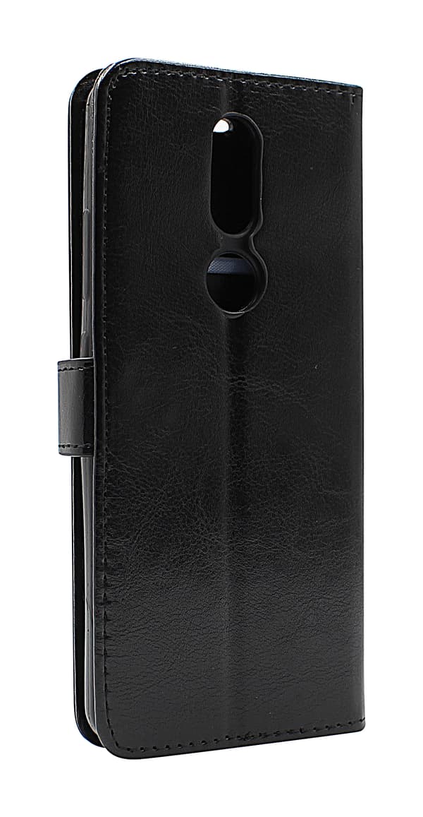 Crazy Horse Wallet Nokia 2.4 Röd