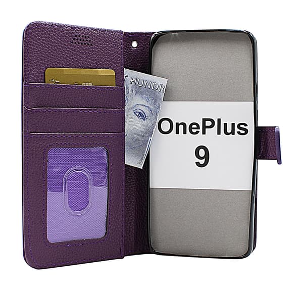 New Standcase Wallet OnePlus 9 Hotpink